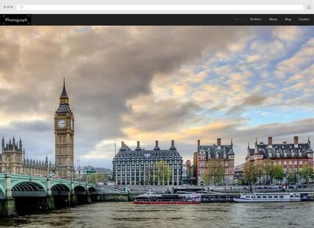 créer un site pour photographe
